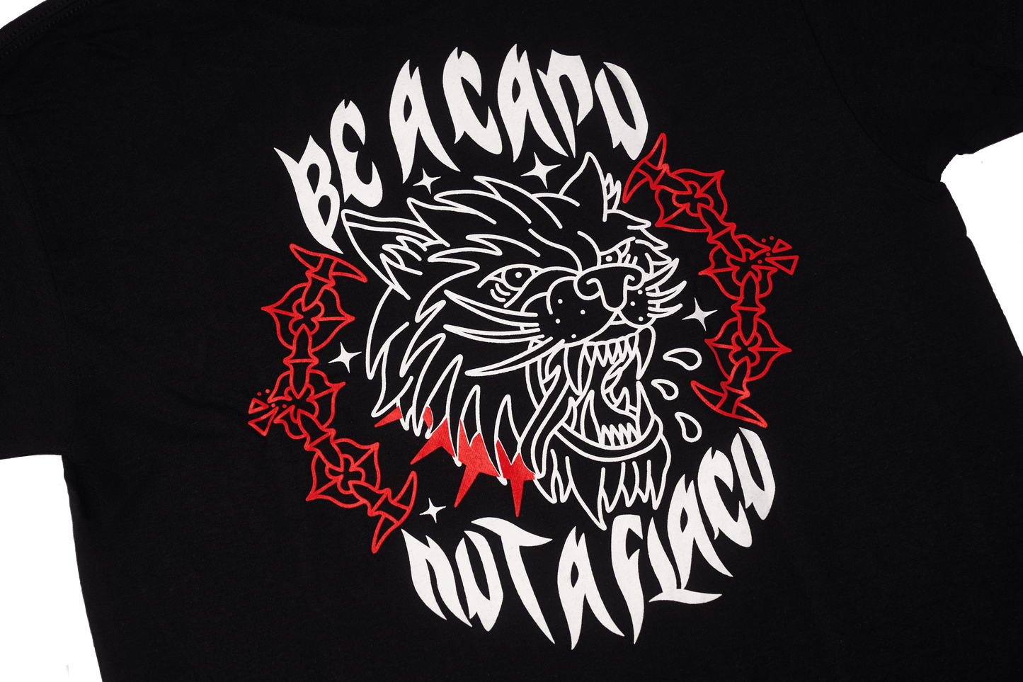 CAMISETA - ❛Only for capos❜ - NEGRA