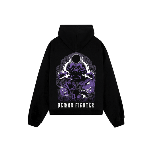 SUDADERA OVERSIZE - ❛Demon fighter❜