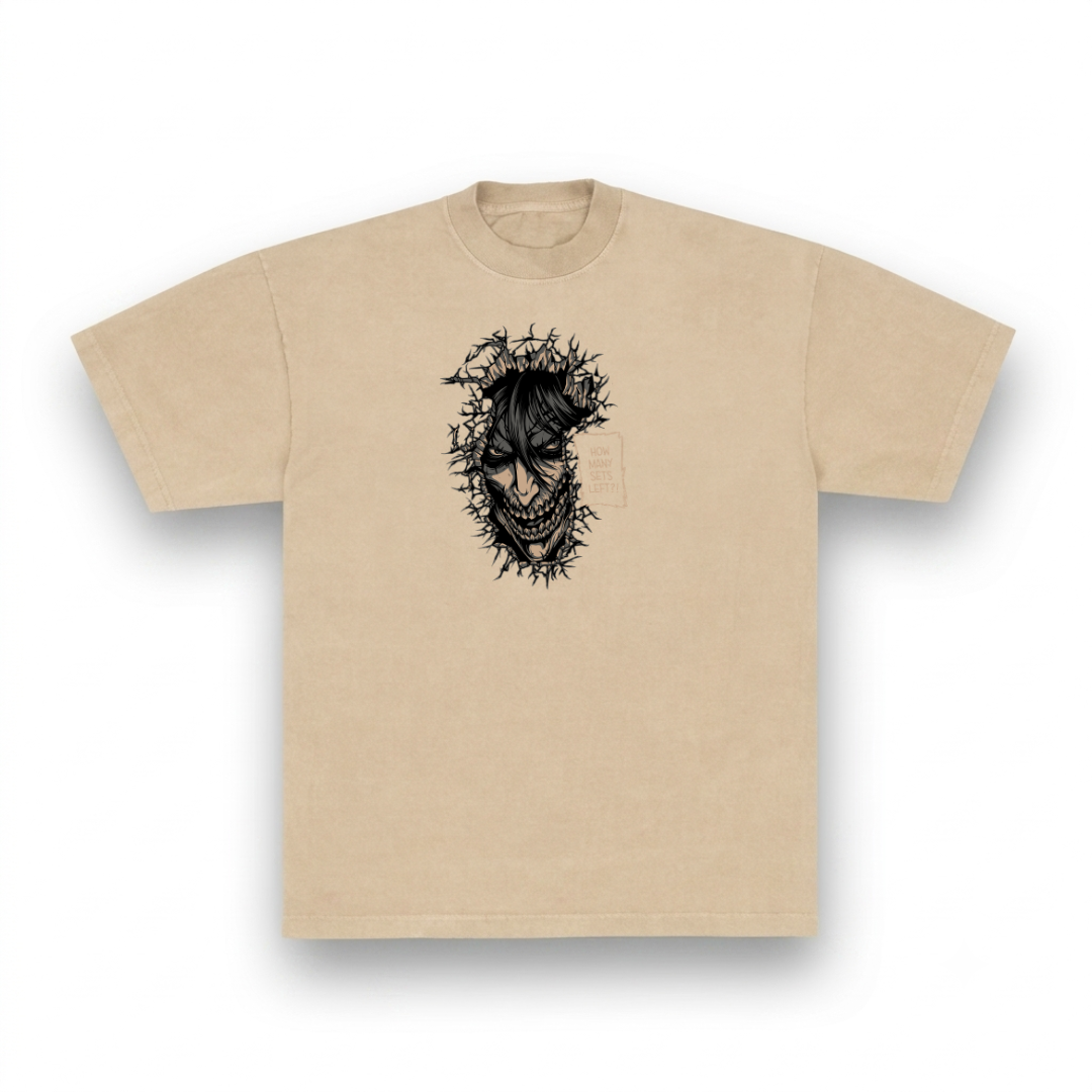 CAMISETA OVERSIZE -  ❛Attack on Skinny Titan❜ - ARENA