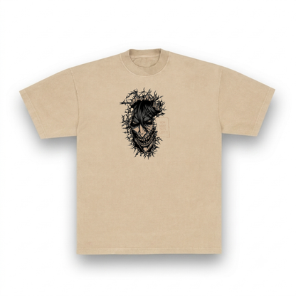 CAMISETA OVERSIZE -  ❛Attack on Skinny Titan❜ - ARENA