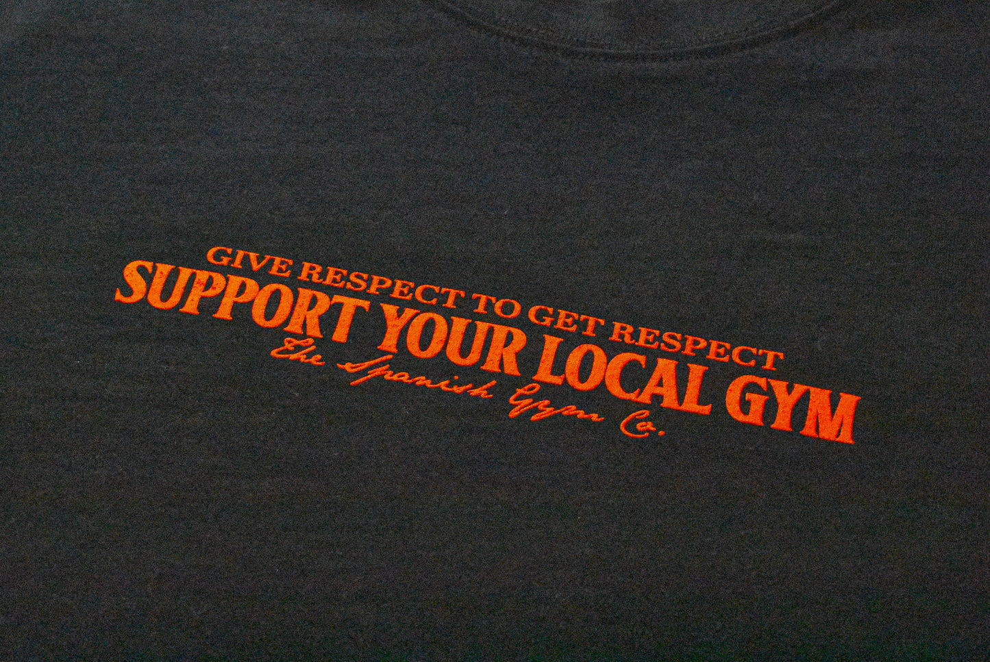 CAMISETA OVERSIZE - ❛Barbell guardians❜ - NEGRO