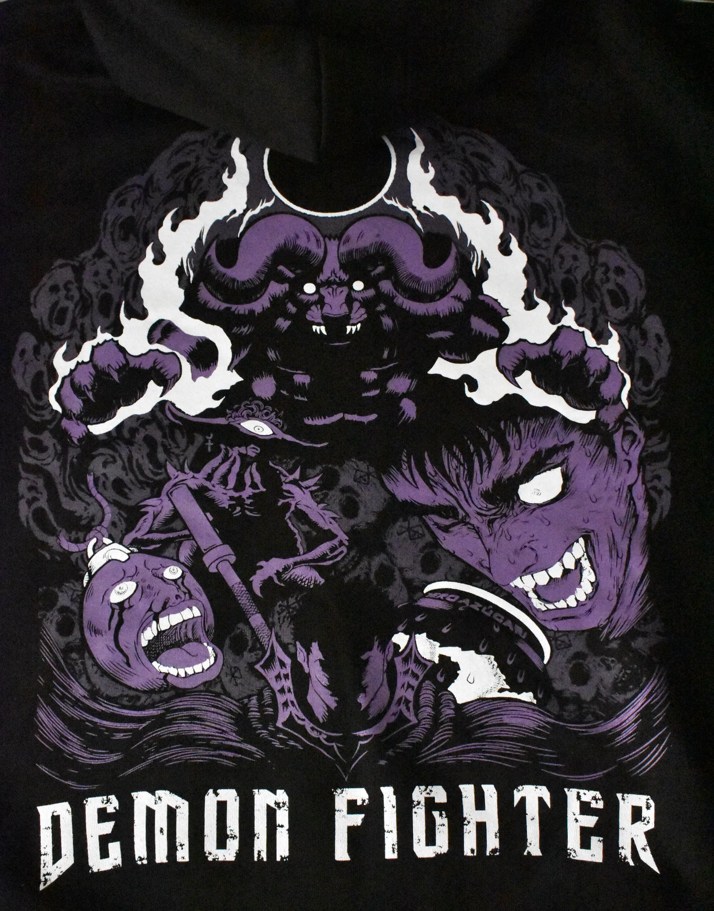 CAMISETA OVERSIZE - ❛Demon fighter❜